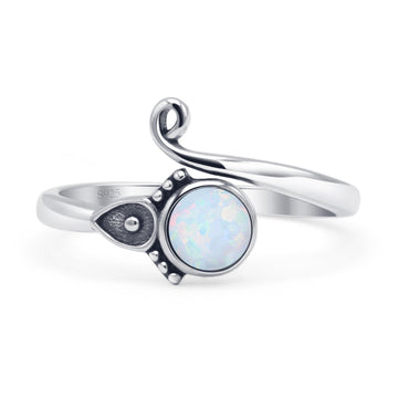 Beaded Adjustable Ring